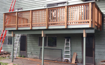 Balcony replacement: after