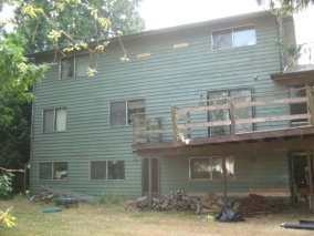 Balcony replacement: before