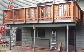 Balcony replacement: after